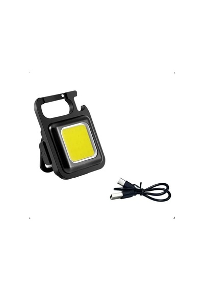Led Işıklı Flash Özellikli 4 Modlu Anahtarlık El Feneri Açık Lacivert