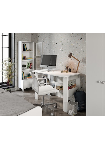 Selen Çocuk Odası Takımı Beyaz - 5 Parçalı Tamamı 1. Kalite Mdf Beyaz