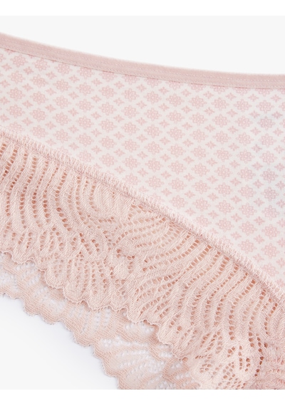 Koton Rahat Kalıp Pamuklu Dantel Detaylı Desenli Brazilian Külot Pembe Ekose 7wlk30118mk Pembe Ekoseli Koton Rahat Kalıp Pamuklu Dantel Detaylı Desenli Brazilian Külot Pembe Ekose 7wlk30118mk Pembe Ekoseli