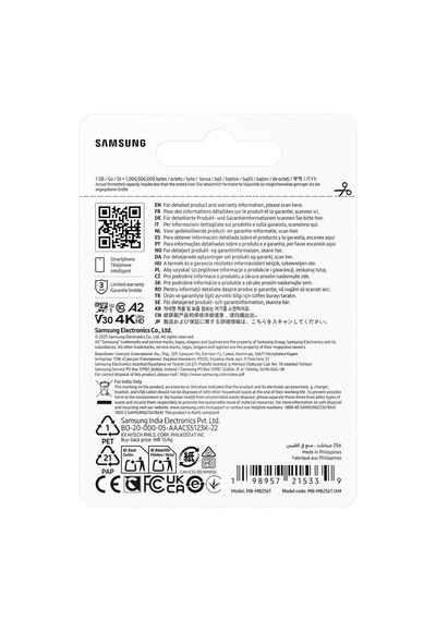 Microsdxc T7 256gb, 170 Mb/s'ye Kadar Aktarım Hızları