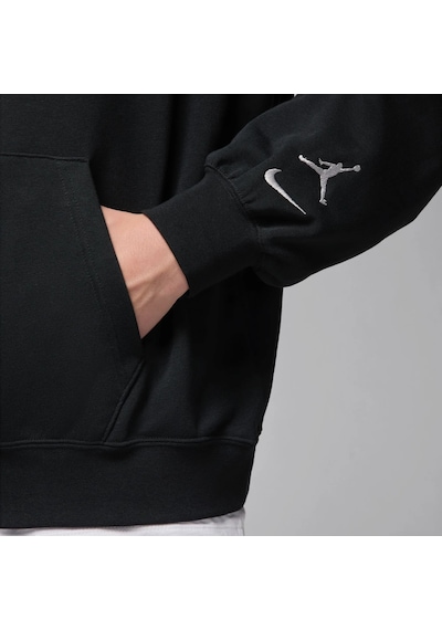 Jordan Mvp Fleece Po Hoodie Erkek Siyah Sweatshirt Ib7274-010 Çok Renkli