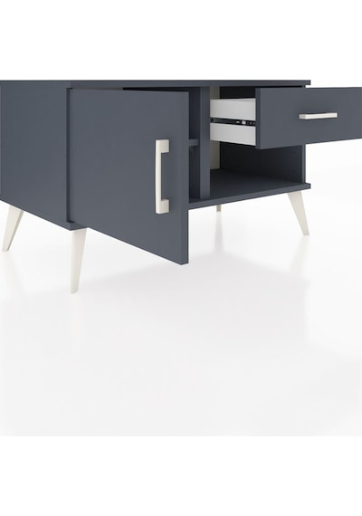 Hyperion Şifonyer Tek Raflı Tek Çekmeceli Tek Kapaklı 88x44x48 Antrasit-antrasit Antrasit Hyperion Şifonyer Tek Raflı Tek Çekmeceli Tek Kapaklı 88x44x48 Antrasit-antrasit Antrasit