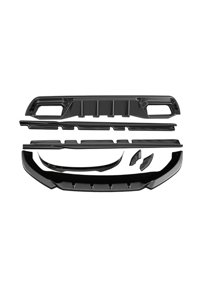 Cupra Leon 2020-2024 Body Kit Seti Ön Lip Marşpiyel Difüzör Spoiler Flap