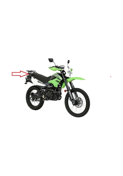 Mondial X-treme Maxx 200i Arka Karenaj Üst Kapak O R J İ N A L