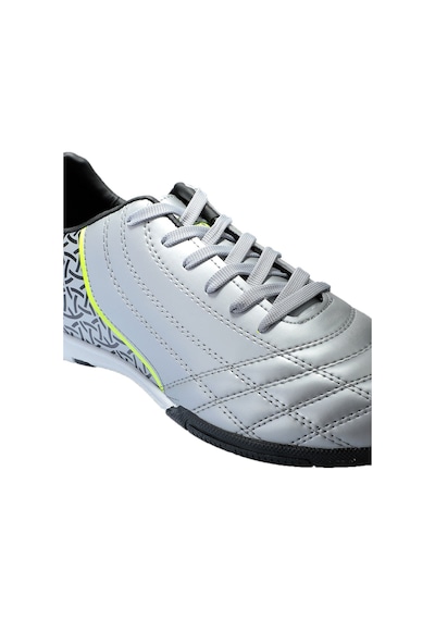 Slazenger HINO HS Çocuk Halı Saha Gri / Siyah Futbol Ayakkabısı