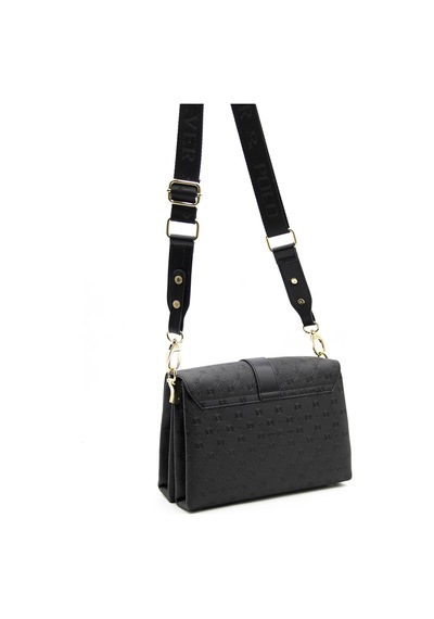 Silver & Polo Çapraz Çanta Kadın Silver&polo 1009-39556 Çapraz Bayan Çantası M46 Siyah-mat Siyah Null Siyah