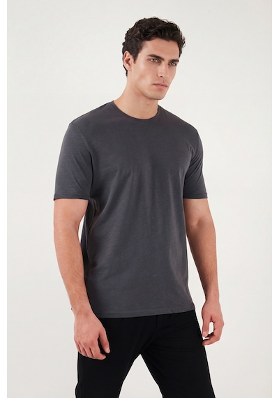 Buratti Erkek T Shirt 59020001 Antrasit Antrasit