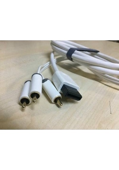 Platoon Ekstra Kaliteli 2 Metre Nintendo Wii Rca Kablo 3 Rca Lale