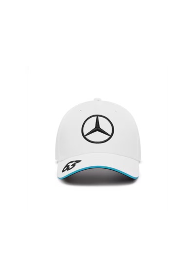 Mercedes-Benz Collection George Russell Mercedes-amg F1 Şapka Beyaz