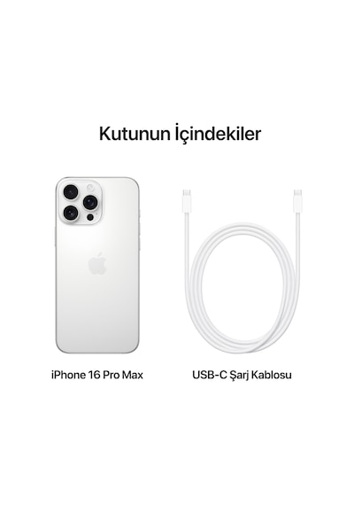 Apple iPhone 16 Pro Max 256 GB (Apple Türkiye Garantili)