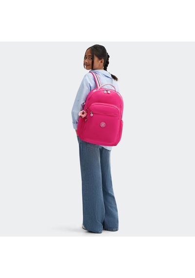 Kipling Kız Çocuk Okul Çantası 2'li Set Çanta Ve Kalemlik Kpsetkpkı427564 Pembe