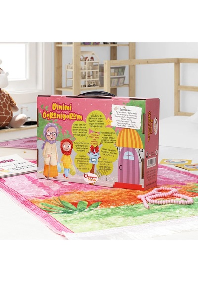 Çocuklar İçin Kur'Anı Kerim Öğreniyorum Seti Pembe