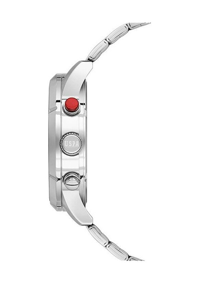 U.s. Polo Assn. Uspa1014b-10 Erkek Kol Saati Metalik Gri