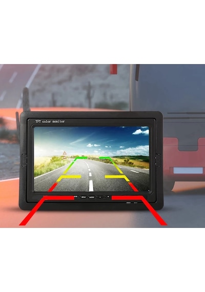 Exvol  7" Hd Lcd Ekran + Geri Görüş Kamerası Hediyeli