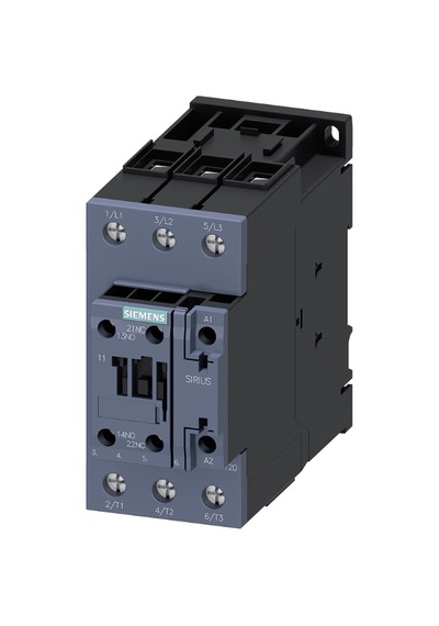 Siemens 3rt2037-1ap00 Sirius Kontaktör 65a 230v Ac 30kw