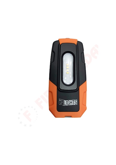 NTLights NTLE0200 Ledli Oto Tamir Feneri 200 Lümen Siyah - Turuncu