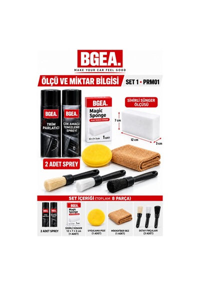 Bgea Premium Detay Ve Bakım Seti 1
