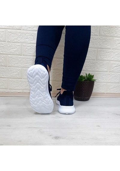 M.p 1501 Lacivert Fuspetli Rahat Ve Hafif Bayan Spor Ayakkabı 001