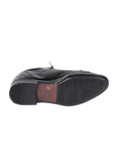 Krs-1+7 Cm Gizli Topuklu Boy Uzatan Damatlık Ayakkabı Siyah