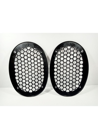 Oval Hoparlör Kapağı Plastik Kalite Oval Midrange Kapak 2 Adet