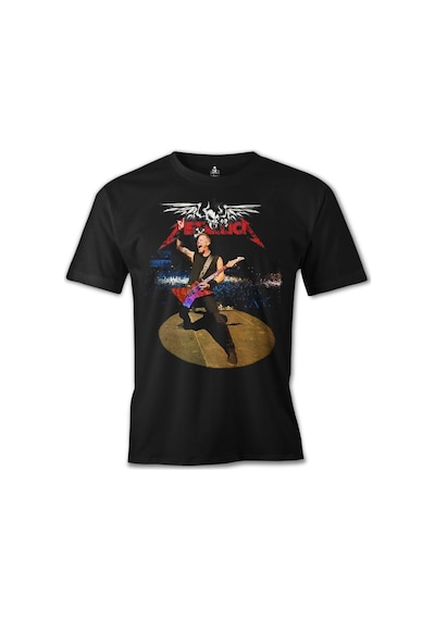 Metallica - James Siyah Erkek Tshirt