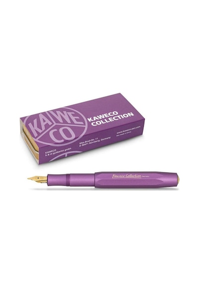 Kaweco Al Sport Metalik Mor M Uç Dolmakalem Çok Renkli