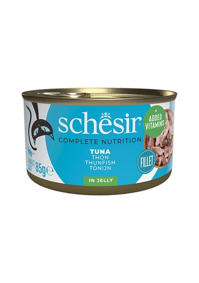 Schesir Jelly Ton Balıklı Yetişkin Kedi Konservesi 85 Gr 12'li Paket