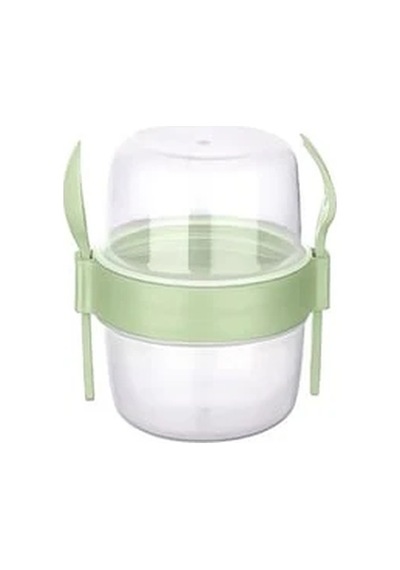 Kaşıklı Müsli Kabı 800 Ml-mercampoutdoor Muhtelif Diğer