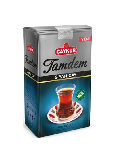 Çaykur Tamdem Bergamot Aromalı Siyah Dökme Çay 6 x 1 KG