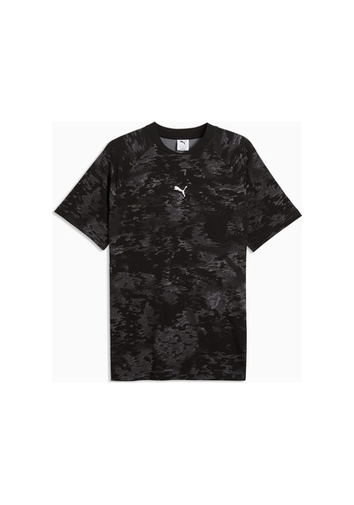 Puma Sport Camo Erkek Siyah Tişört 694336-01