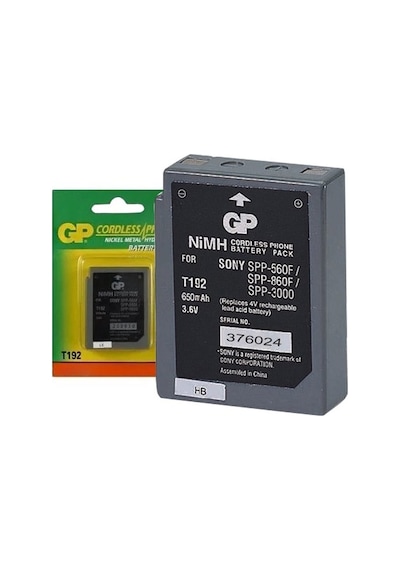 Gp T192 3.6 Volt 600mah Lg-sony Bpt40 Telsiz Telefon Pili