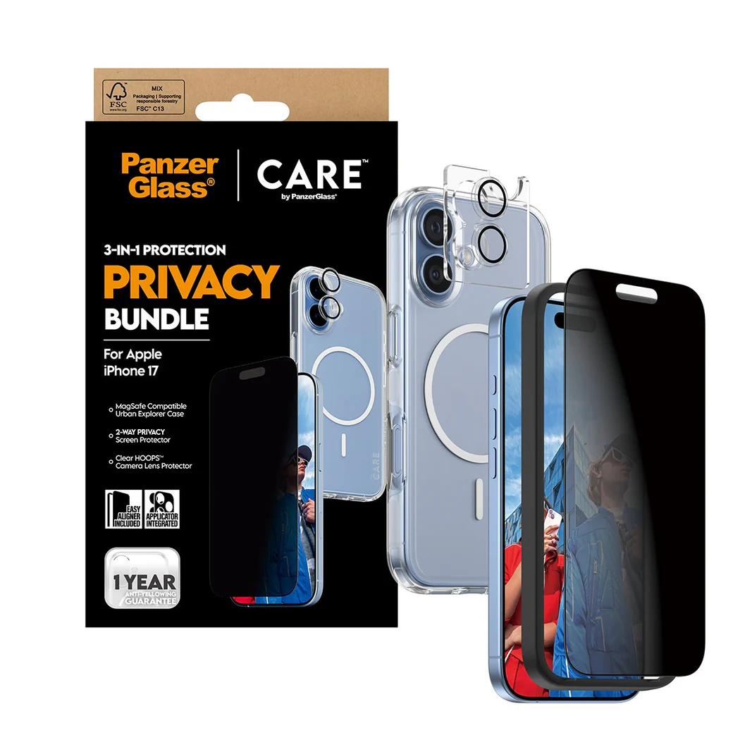 Panzerglass Apple Apple iPhone Uyumlu  17 Urban Explorer Bundle 3 Ü 1 Arada Hayalet Set