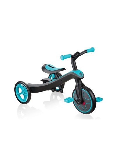 Globber Explorer 4 in 1 3 Tekerlekli Bisiklet Mavi