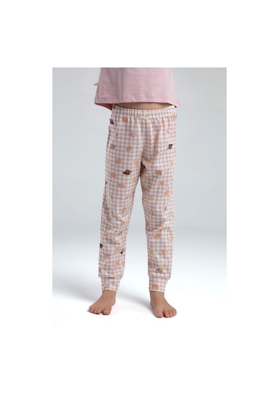 Rolypoly Kız Çocuk Pembe Pijama Takımı Rp3587-c-v1 Pembe