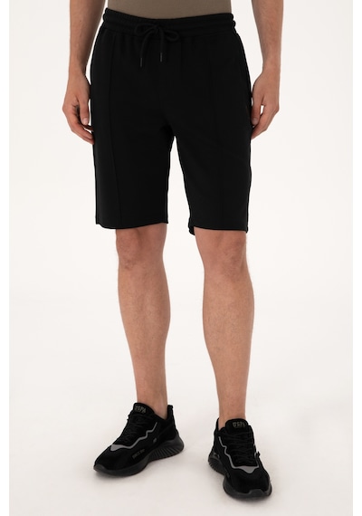 U.s. Polo Assn. Erkek Siyah Şort Örme 50305925-vr046 Siyah