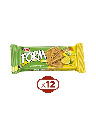 Eti Form Limon Lifli 50 Gr X 12 Adet