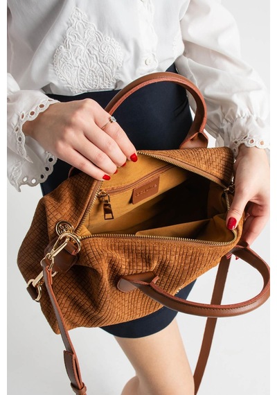 Jacquline Clzd364c Kadın El Çantası Taba Taba