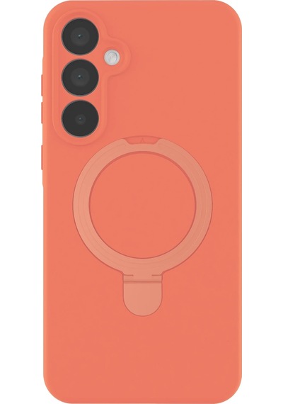 Gld-spt- Newface Samsung Uyumlu Galaxy A35 5g Regal Magsafe Standlı Kapak - Turuncu