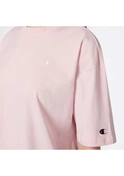 Champion Ss Regular Fit Kadın Pembe T-shirt 117865 2800236