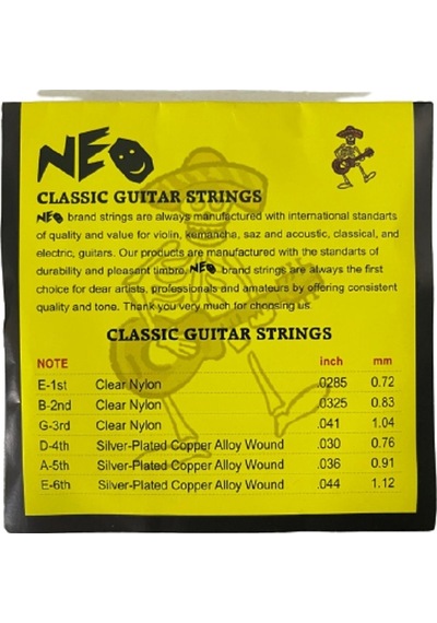 Klasik Gitar Teli Neo Kaliteli
