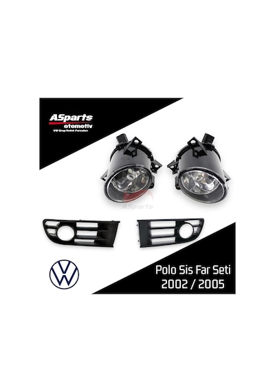 Volkswagen Polo (9n Kasa) Sis Far Seti 2002 - 2005 6q1198700