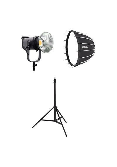 Cobac 300 Stüdyo Işığı 1 + 3 Mt Işık Ayağı 1 + Sl70 Softbox 1 Işık Seti