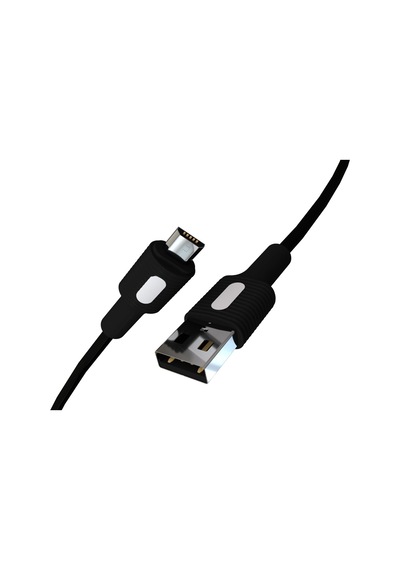 Micro Usb Hızlı Şarj Kablosu Siyah + Beyaz/siyah Uç 150 Cm
