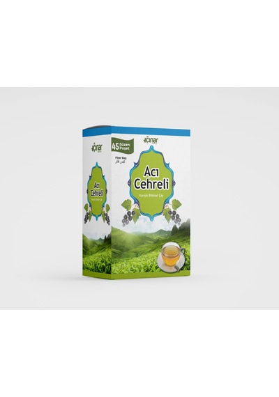 YK Çınar Acı Cehreli Süzen Poşet Karışık Bitkisel Çay 42'li 90 G