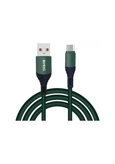 6a 100w Usb A To Micro Data Ve Hızlı Şarj Kablosu 1 Metre Yeşil