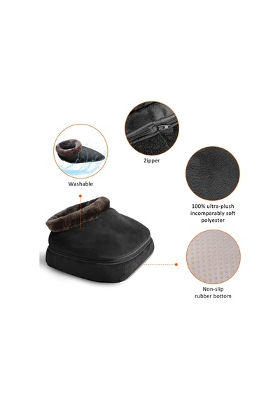 Snailax Elektrikli Shiatsu Ayak Masajı, Isı Fonksiyonlu, Erkekler Kadınlar İçin Hediyeler Anne Baba, Ayak Isıtıcı, 2'si 1 Arada Yoğurma Ayak Masajı Veya Sırt Masajı Snailax Elektrikli Shiatsu Ayak Masajı, Isı Fonksiyonlu, Erkekler Kadınlar İçin Hediyeler Anne Baba, Ayak Isıtıcı, 2'si 1 Arada Yoğurma Ayak Masajı Veya Sırt Masajı