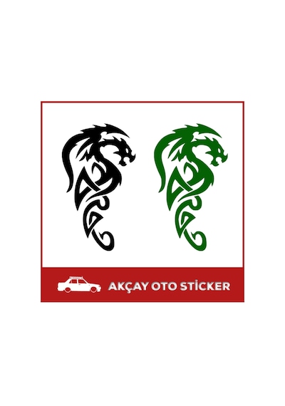 Ejder Sticker Ejderha Sticker Ejderha Etiket Oto Sticker