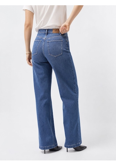 LOFT Lisa Regular Fit Kadın Pantolon Denim