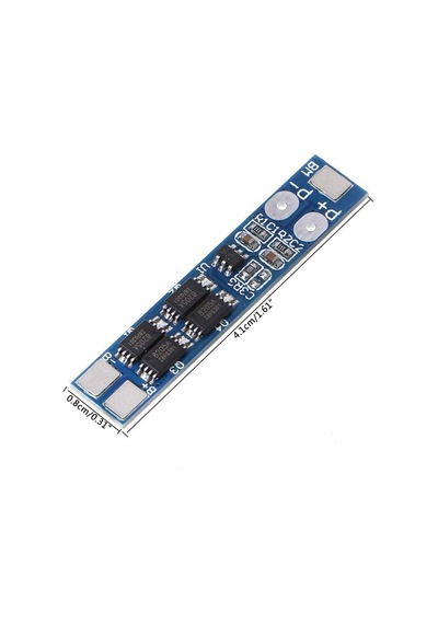 Bakayelektronik-2S 8A Lityum Batarya Bms Balans Kartı