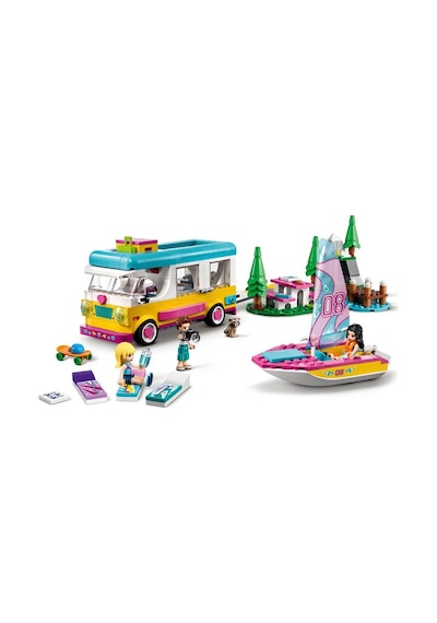 LEGO® Friends 41681 Orman Karavanı Ve Teknesi 487 Parça